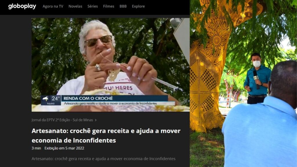 Inconfidentes é destaque em rede nacional e regional pelo programa “É de Casa” e no Jornal da EPTV SUL DE MINAS 2ª Edição