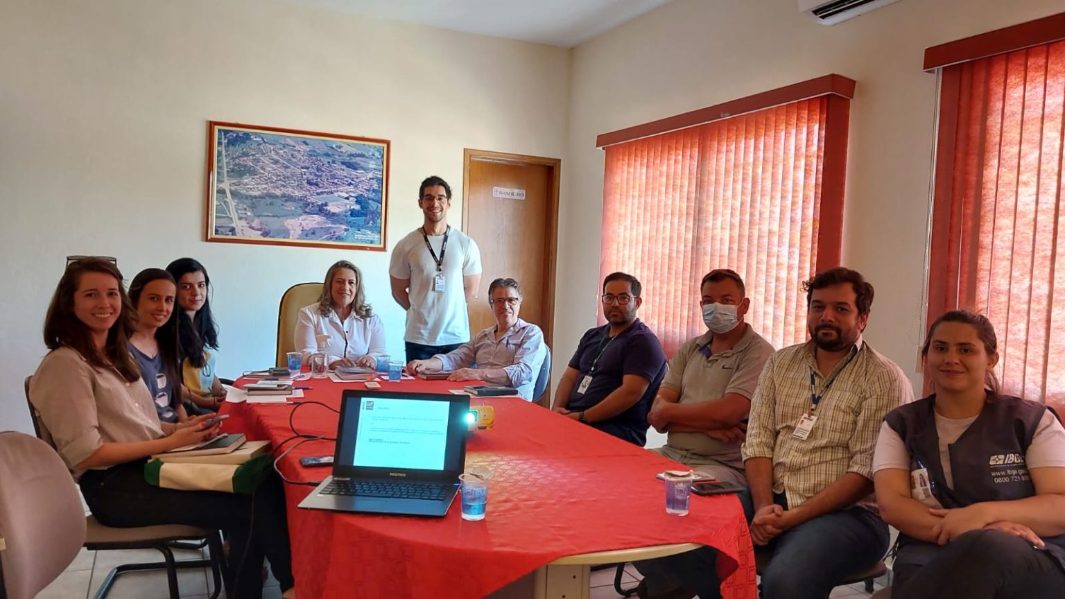 Representantes do IBGE apresentam dados do recenciamento para Prefeita