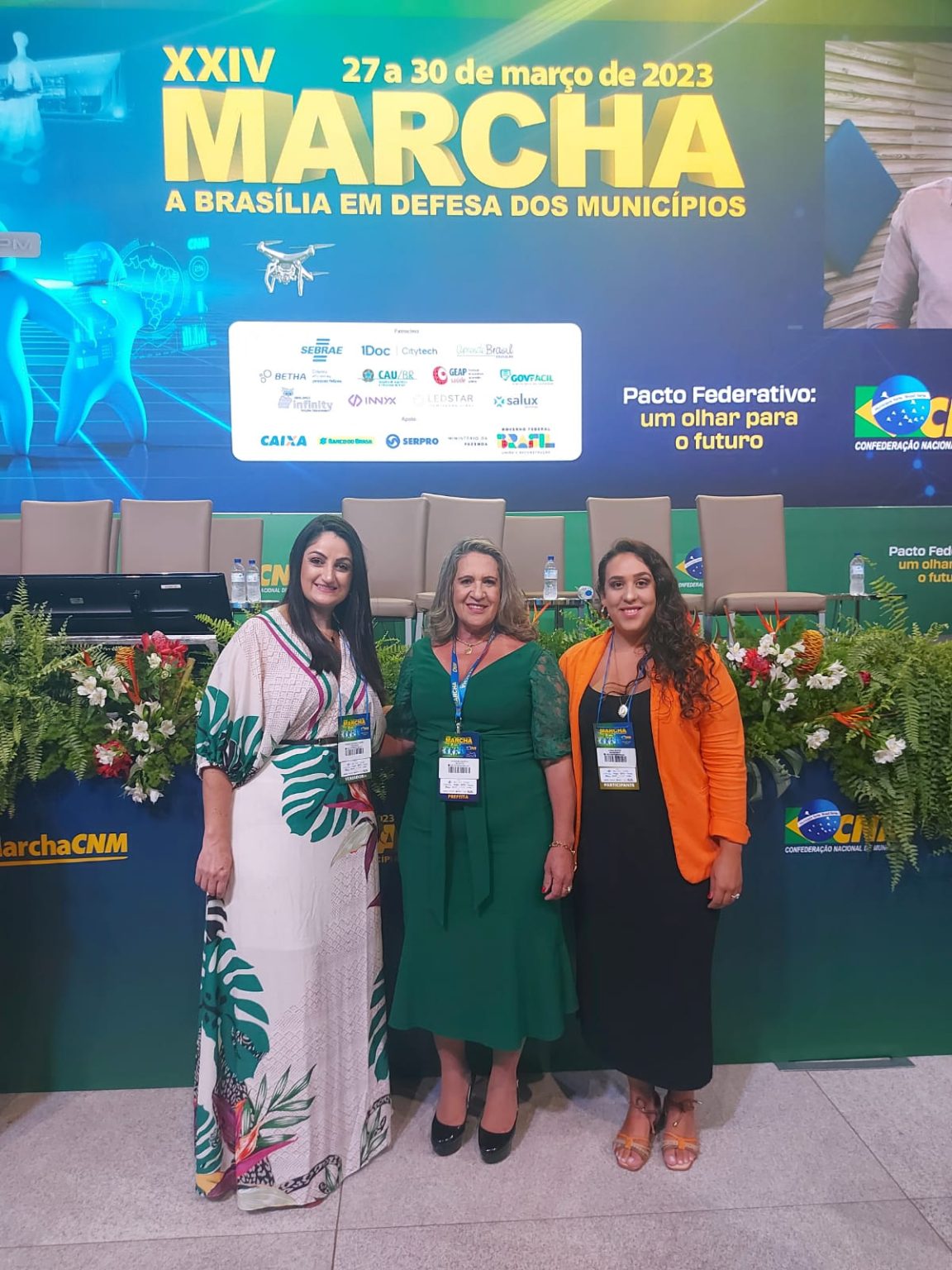 Em Brasília, prefeita participa de 24ª Marcha em Defesa dos Municípios