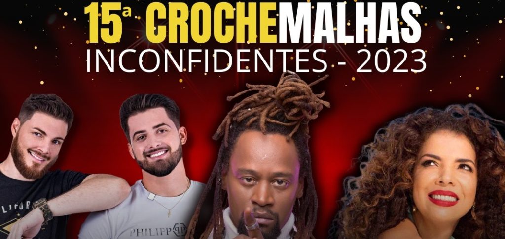 15ª Crochemalhas terá Vanessa da Mata e Toni Garrido
