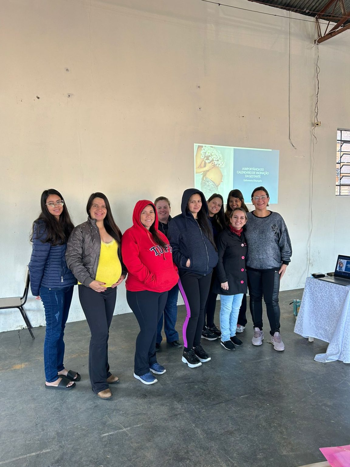 Equipe de Saúde realiza encontro com gestantes