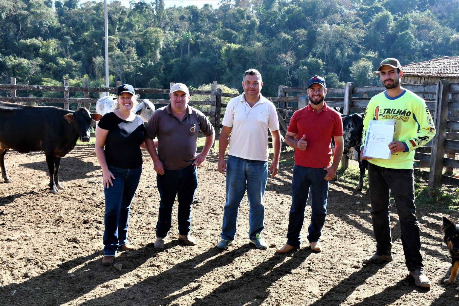 AS PRIMEIRAS INSEMINAÇÕES ARTIFICIAIS DE BOVINO DO PROGRAMA “MAIS GENÉTICA” SÃO REALIZADAS EM INCONFIDENTES.