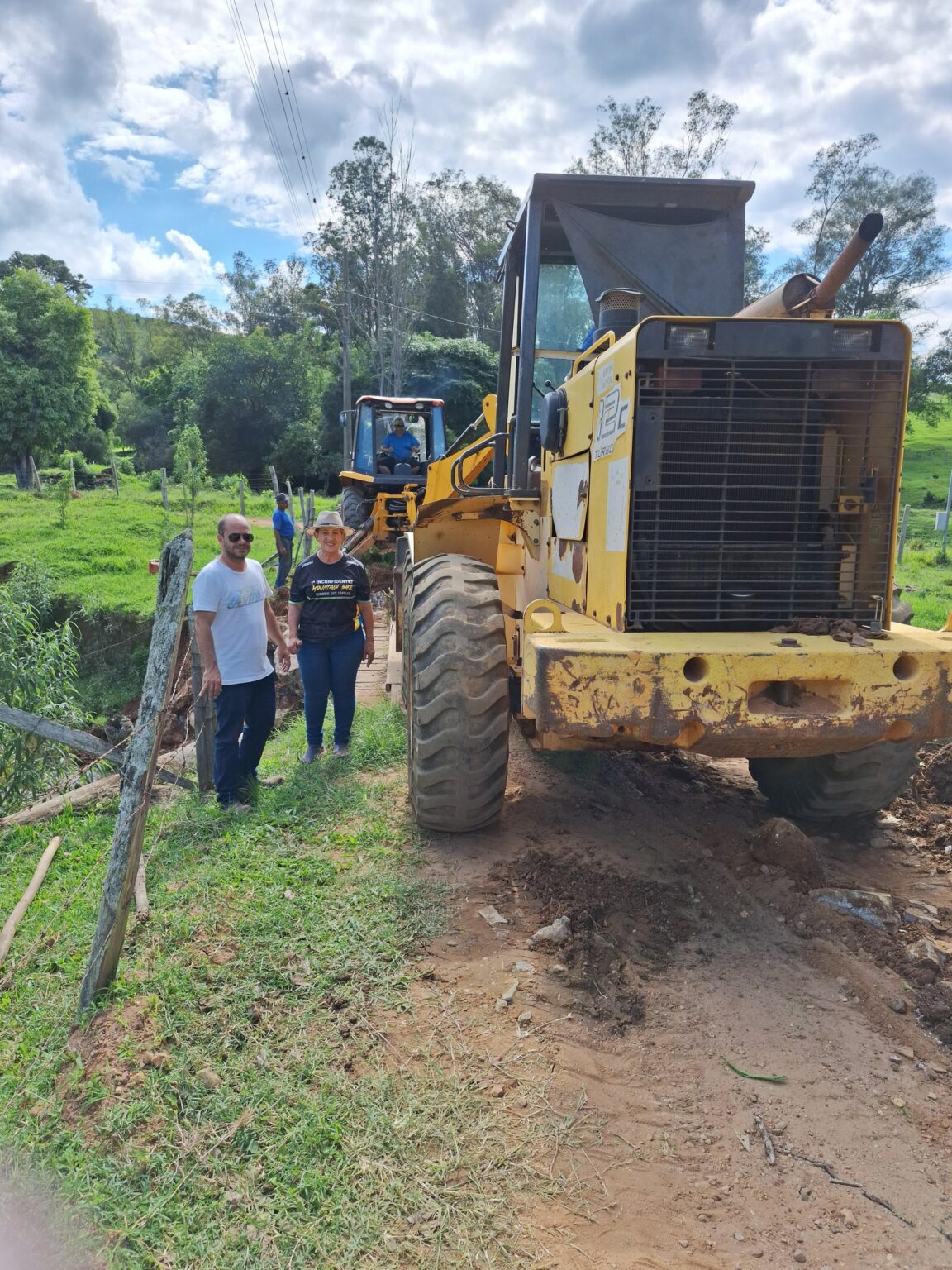 PREFEITURA REALIZA RECUPERAÇÃO DE PONTE NO BAIRRO BOA VENTURA