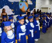 Formatura dos alunos do Pré-II do Centro de Educação Infantil Municipal Irineu Doná