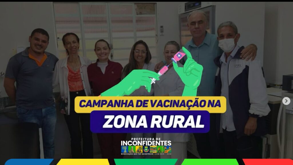 Campanha de Vacinação contra a Influenza segue em andamento em Inconfidentes