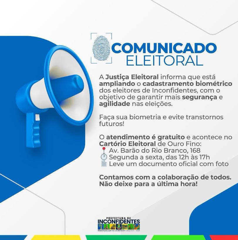 Atenção, eleitores de Inconfidentes