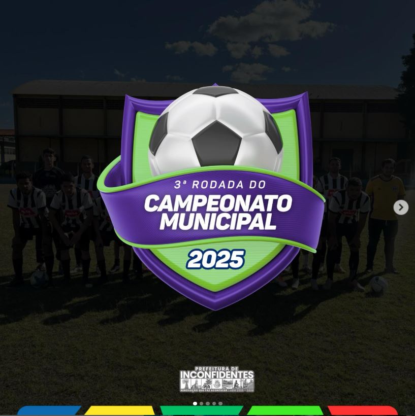 Campeonato Municipal 2025 segue com grandes jogos e muita emoção em Inconfidentes