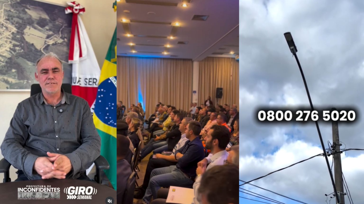 GIRO SEMANAL | PREFEITURA DE INCONFIDENTES