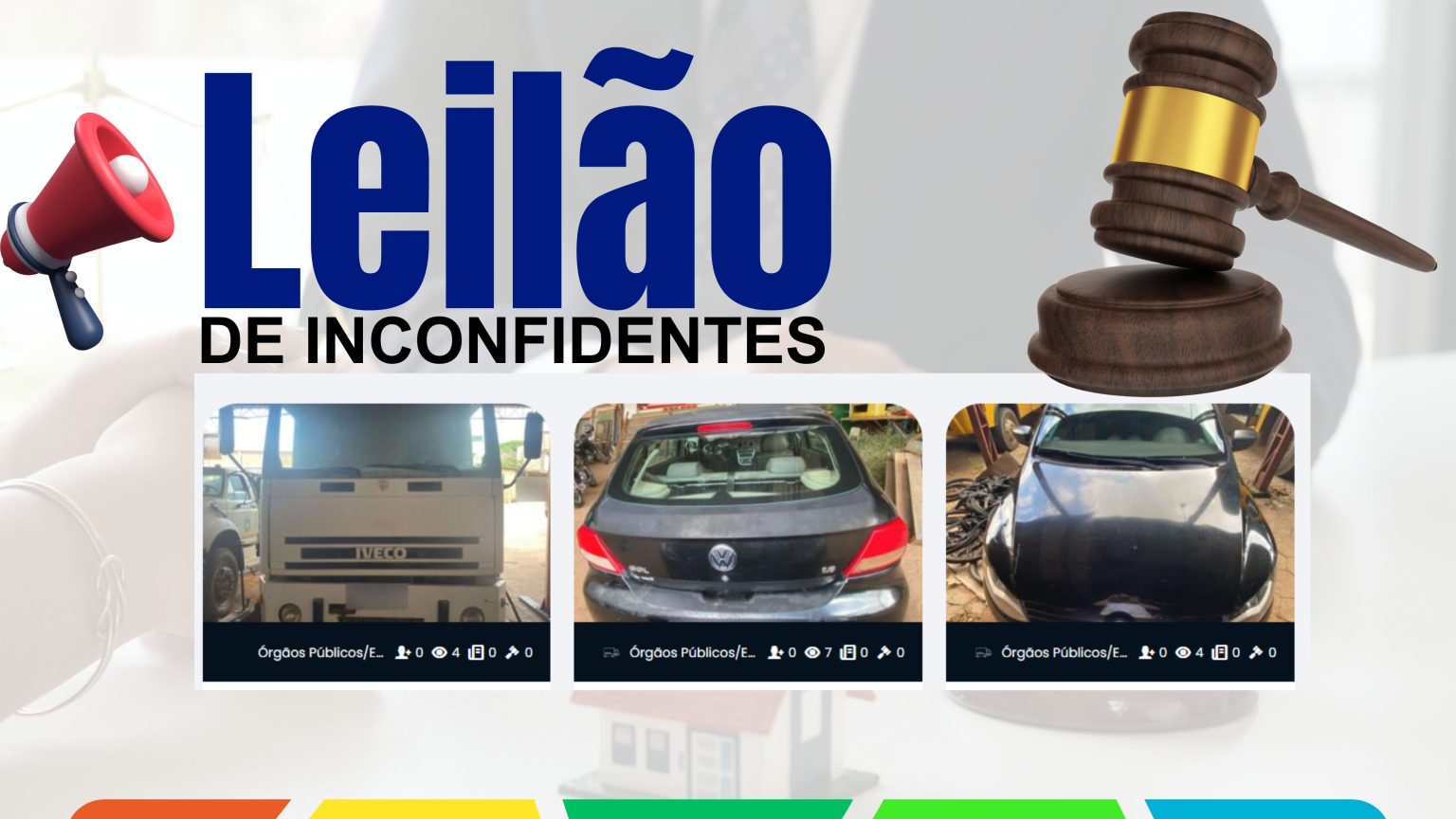 Prefeitura de Inconfidentes realizará Leilão Público no dia 10 de dezembro