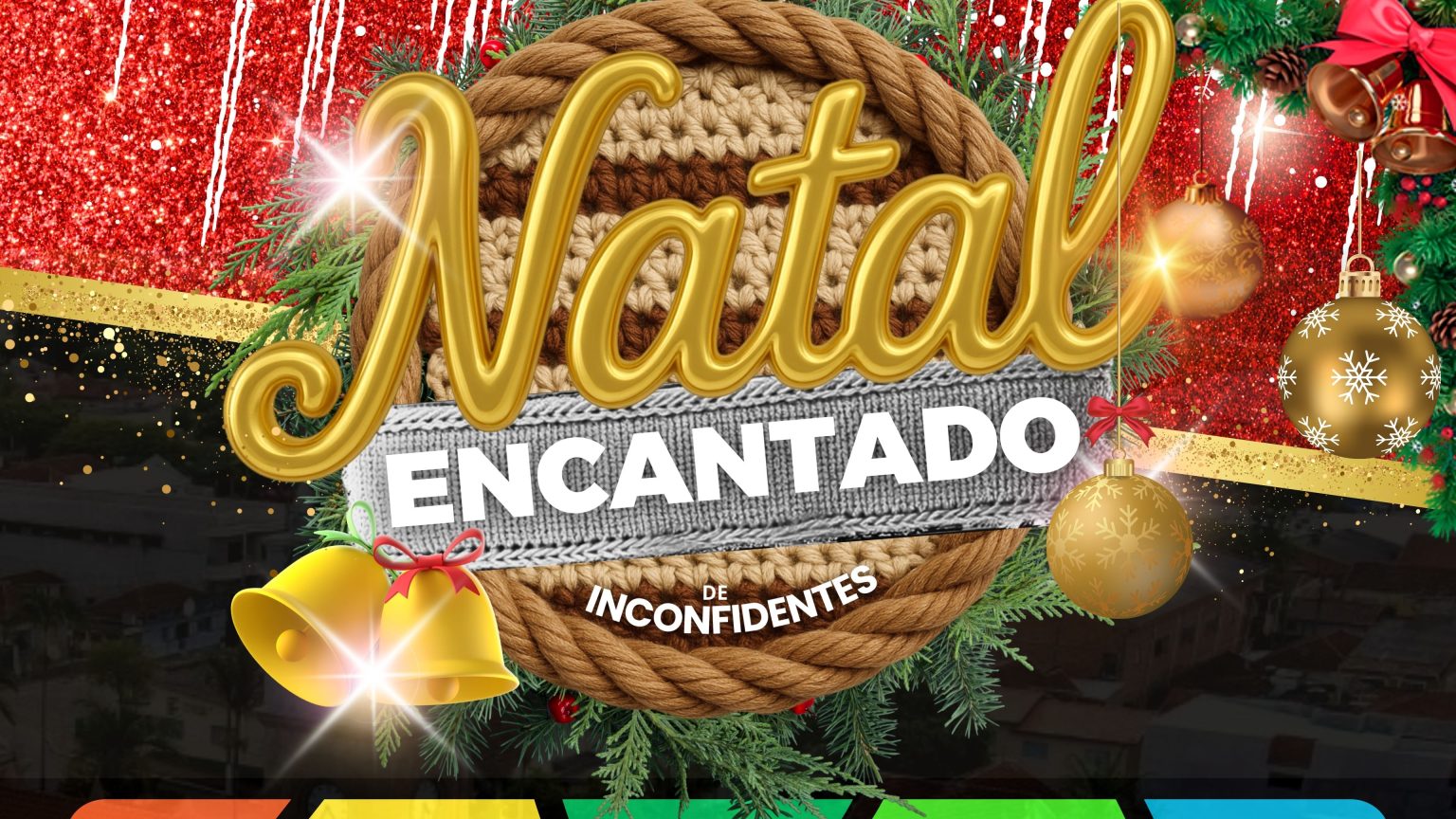 Inconfidentes divulga programação oficial de Natal e Ano Novo 2025