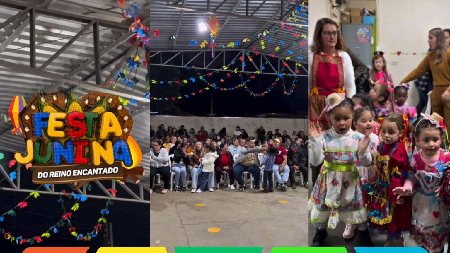 Festa Junina no Reino Encantado: dois dias de pura magia e tradição!